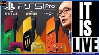 PLAYSTATION 5 - NEW BIG PS5 UI UPDATE LIVE ! / NEW PS5 PRO - SPIDER MAN 3 | WOLVERINE PS5 LAUNCH SP…