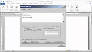 Printing Individual Labels or a Full Sheet of the same label