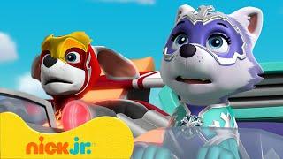 PAW Patrol | ¡Mighty Pups misiones de fuego y hielo! | Nick Jr. en Español