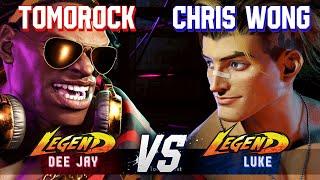 SF6 ▰ TOMOROCK21 (Dee Jay) vs CHRIS WONG (Luke) ▰ High Level Gameplay