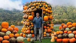 Pumpkin Feast with the Hermit Family: Authentic Rustic Autumn Cooking