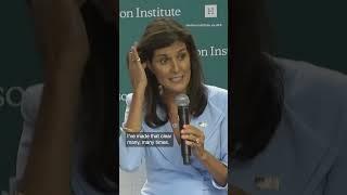 Nikki Haley Says She'll Vote For Donald Trump In November | NPR News Now