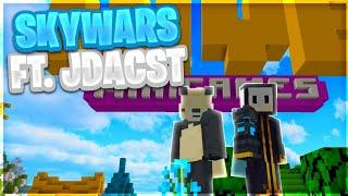 Hive Skywars [DUOS] (ft. JDACST) // Controller Gameplay (Minecraft Bedrock Edition)