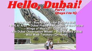 DUBAI 2022 itinerary Days 1 to 4 | Mommy Ara Casas-Tumuran