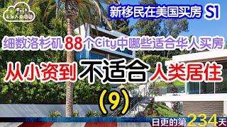 【新移民在美国买房】钻石吧/核桃市/奇诺(岗)/东谷/安大略｜细数洛杉矶88个City中哪些适合华人买房（S1E9）｜从小资到不适合人类居住｜日更#234 #2023059