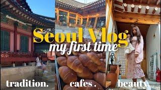 Cute cafe’s, Street food ,Traditional Korean house stay and Korean cosmetic shopping! |Korea Vlog