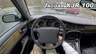 Driving The 2002 Jaguar XJR 100 - Supercharged British V8 (POV Binaural Audio)