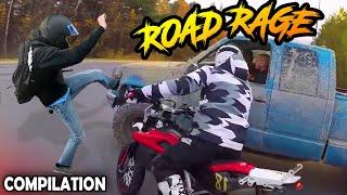 Stupid, Angry People VS Bikers - Best Motorcycle Road Rage 2024