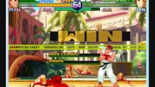 aznpikachu215(Me) vs. core10120003 on Street Fighter Alpha 3