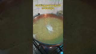 Fast Way to make good Polenta #food #cooking #shorts #youtubeshorts