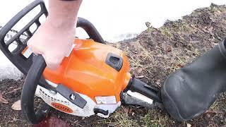 The Easy Way To Start A Stihl Chainsaw In The Cold