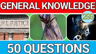 Smart Enough? Educational General Knowledge Quiz With 50 Questions and Answers #299