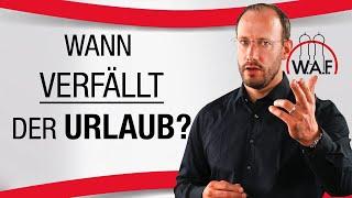 Verfällt der Urlaub nach einem Jahr Krankheit in der Wiedereingliederung? | Betriebsrat Video