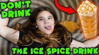 She Drank The ICE SPICE DRINK...Bad Idea