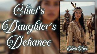 The Chief's Daughter's Defiance - Full Length Audiobook - Historical Western Romance  #romance