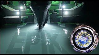 Most INSANE Underwater boat lights!  EPIK Transom LED lights  @Plashlights