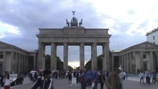 La puerta de Branderburgo en Berlin, Alemania.