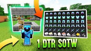 THE RICHEST SOLO SOTW OF ALL TIME... *1 DTR TRAPPING* | Minecraft HCF