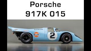 Bruce Canepa racing the 1969 Porsche 917K 015 at Rennsport Reunion
