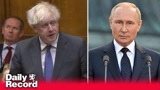 Boris Johnson hails Vladimir Putin instead of Volodymyr Zelensky in embarrassing Commons gaffe