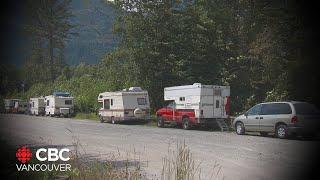 Squamish overwhelmed by waste left by vehicle campers