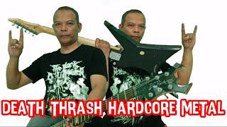 DEATH THRASH HARDCORE METAL GUITAR