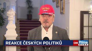 Volby v USA: Reakce českých politiků na vítězství Donalda Trumpa