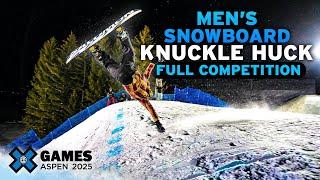 Men’s Snowboard Knuckle Huck: FULL COMPETITION | X Games Aspen 2025