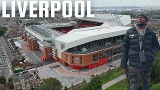 THIS IS ANFIELD THE HOME OF LIVERPOOL FC