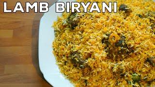 Homemade LAMB BIRYANI | Lamb Biryani Recipe | DIY | Pakistani Lamb Biryani Recipe