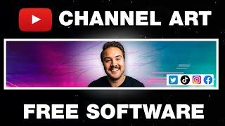 How to Make a YouTube Channel Art Banner For FREE! (Without Photoshop)