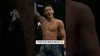 A KO for the highlight reel  #UFC316
