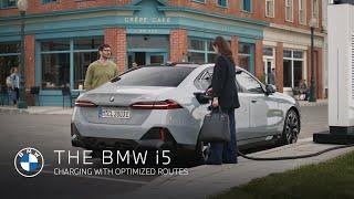 The new BMW i5 - Charging with Optimized Routes