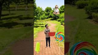 Flying babies catching vs old dida funny vfx video #YouTube shorts