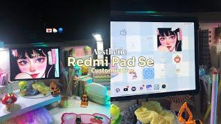 Redmi Pad Se customisation//⋆.˚༘⋆//𓏲๋࣭࣪˖ + ipads or Android tablets…🫧