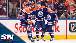 Oilers' Connor McDavid Records 500th Career Assist On Kailer Yamamoto's Slick Goal