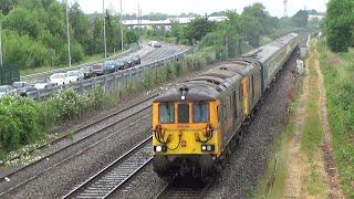 Unseen 2023 - On the Mainline; Rail Tour, Light & Freight workings, with classes 20, 37, 70, 73 & 69