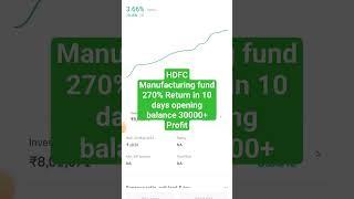 HDFC Manufacturing fund NFO REVIEW #mutualfunds #stockmarket #nforeview