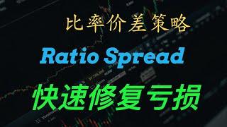 期权比率价差策略 | Ratio Spread Strategy | 快速修复亏损的思路