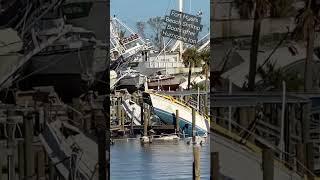 Fort Myers Beach Shrimp Boats After Hurricane Ian
