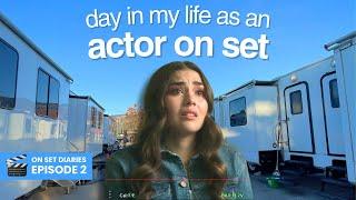 day in my life as an actor   || on set diaries - episode 2