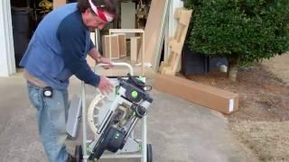 Review  The Kapex Saw Stand by  Kreg Kreg's Custom Carpentry