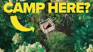 Building a Treetop Tent Platform