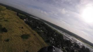 Bixler 1 with EZ UHF immersionrc range test.