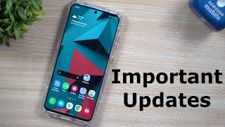 Important Samsung Updates You Might Have Missed