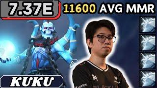 7.37e - Kuku LICH Hard Support Gameplay - Dota 2 Full Match Gameplay