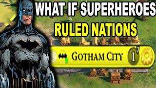 Civilization but Superheroes Rule the World