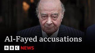 37 women accuse “sexual predator” Mohamed Al-Fayed of rape and assault | BBC News