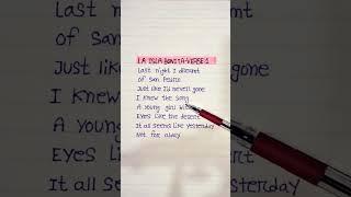 Watch | Listen And Learn English La Isla Bonita(Verse: 1) | Sung by: Alize #spanishlearning #shorts