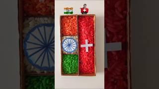 Indian  flag drawing | Switzerland  flag drawing #shorts #viral #youtubeshorts